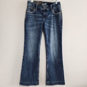 NWT Wrangler Retro Bootcut Jeans Blue Size 7 Junior - Sadie Y2K